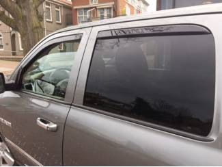 Dodge ram 1500 DR DS DT 2500 3500 zijwindschermen donker visors
