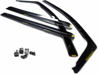 Accessoires Dodge ram 1500 DR DS DT 2500 3500 zijwindschermen donker visors