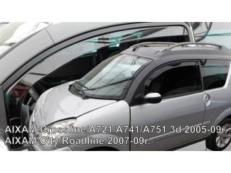 Accessoires zijwindschermen Aixam oa City Crossline Crossover pasvorm