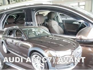 Accessoires Audi zijwindschermen pasvorm getinte raamspoilers oa A4 A3 Q5