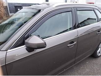 Audi zijwindschermen pasvorm getinte raamspoilers oa A4 A3 Q5