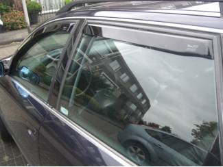 Accessoires Audi zijwindschermen pasvorm getinte raamspoilers oa A4 A3 Q5