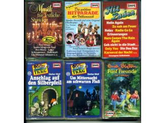 Cassettebandjes EUROPA serie diverse cassettes zie foto's &euro;4 per stuk ZGAN