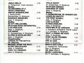 Kerst Henk Borghuis I Wish You A Merry Christmas 18 nrs ZGAN