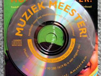 School- en Studieboeken Muziek Meester! Rinze van der Lei boek Inclusief CD mooi