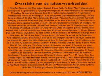 School- en Studieboeken Muziek Meester! Rinze van der Lei boek Inclusief CD mooi