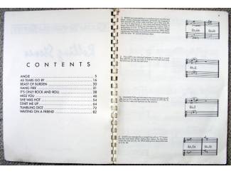 Bladmuziek Rolling Stones Guitar Superstar Series bladmuziek 1987