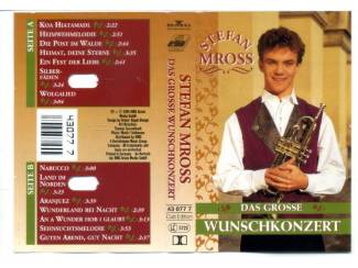 Cassettebandjes Stefan Mross &ndash; Das Grosse Wunschkonzert 15 nrs cassettes ZGAN