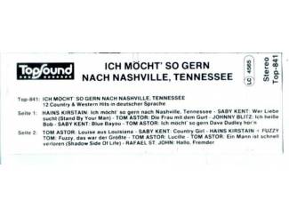 Cassettebandjes Ich M&ouml;cht' So Gern Nach Nashville, Tennessee - 12 nrs cassette