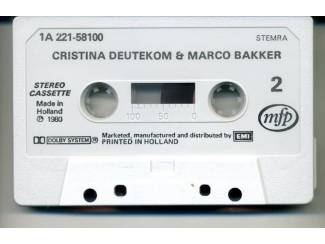 Cassettebandjes Cristina Deutekom & Marco Bakker 12 nrs cassette 1980 ZGAN