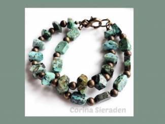 Armband van natuursteen