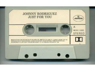 Cassettebandjes Johnny Rodriguez &ndash; Just For You 11 nrs cassette 1977 ZGAN