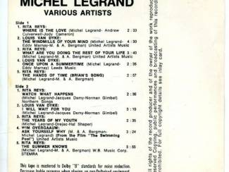 Cassettebandjes The Best Of Michel Legrand Diverse artiesten 10 nrs ZGAN