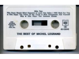 Cassettebandjes The Best Of Michel Legrand Diverse artiesten 10 nrs ZGAN