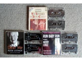 Luisterboeken Luisterboeken Engelstalig 2 cassettes per set &euro;8 per stuk ZGAN