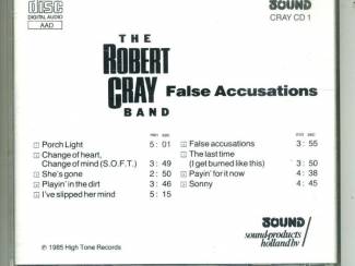 CD The Robert Cray Band False Accusations 9 nrs cd 1985 GOED