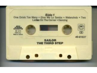 Cassettebandjes Sailor &ndash; The Third Step 10 nrs cassette 1976 ZGAN