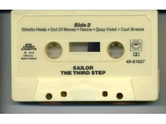 Cassettebandjes Sailor &ndash; The Third Step 10 nrs cassette 1976 ZGAN