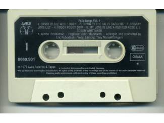 Cassettebandjes Roger Whittaker &ndash; Folk Songs 12 nrs cassette 1977 ZGAN