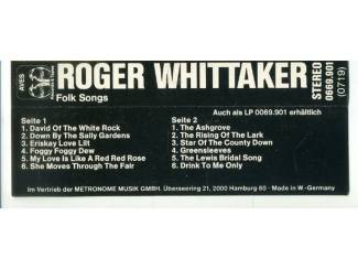 Cassettebandjes Roger Whittaker &ndash; Folk Songs 12 nrs cassette 1977 ZGAN