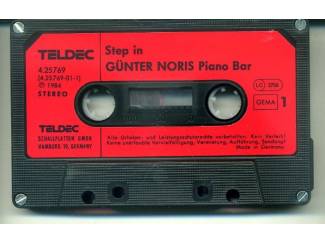 Cassettebandjes G&uuml;nter Noris Step In G&uuml;nter Noris Piano Bar 12 nrs cassette
