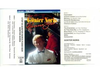 Cassettebandjes G&uuml;nter Noris Step In G&uuml;nter Noris Piano Bar 12 nrs cassette