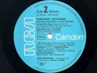 Grammofoon / Vinyl Jos&eacute; Feliciano Fantastic Feliciano 12 nrs LP ZGAN