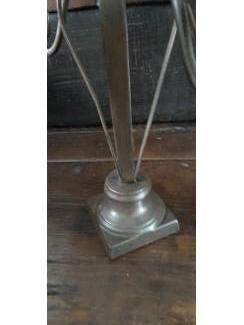 Huis en inrichting Set oude smeedijzeren kandelaars incl kaarsen