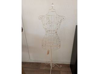 Brocante Metalen paspop