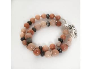 Armbandenset van natuursteen