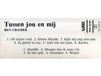 Cassettebandjes Ben Cramer 2 cassettes &euro;3 per stuk 2 voor &euro;5 ZGAN