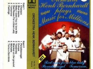 Cassettebandjes Orchestra Henk Bernhardt Plays Music for Millions 12 nrs ZGAN