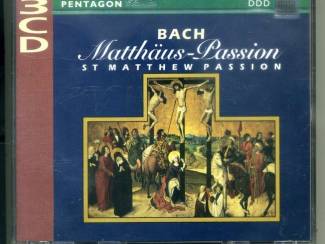 CD Johann Sebastian Bach &ndash; Matth&auml;us-Passion 68 nrs 3 CD&rsquo;s 1992