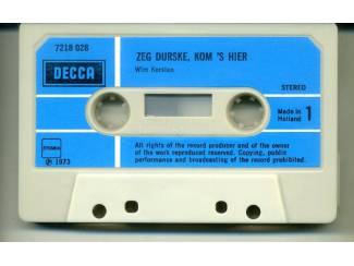 Cassettebandjes Wim Kersten Zeg durske, kom &rsquo;s hier 12 nr cassette 1973 ZGAN