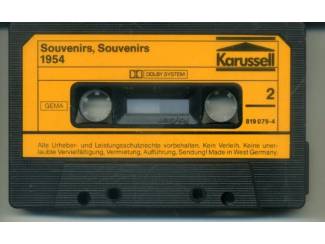 Cassettebandjes Souvenirs Souvenirs 1954 & 1956 2 cassettes ZGAN