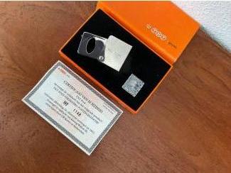 Postzegels | Nederland verzilverde postzegeldoos + postzegel