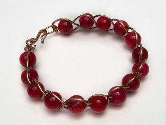 Armband van natuursteen