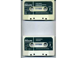 Cassettebandjes Hotcha Trio Troeven deel 1 & 2 24 nrs 2 cassettes 1980 ZGAN