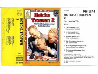 Cassettebandjes Hotcha Trio Troeven deel 1 & 2 24 nrs 2 cassettes 1980 ZGAN