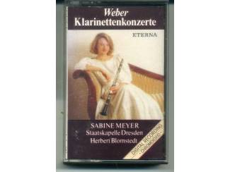 Cassettebandjes Weber &ndash; Klarinettenkonzerte 7 nrs cassette 1985 ZGAN