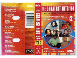 Cassettebandjes The Greatest Hits '94 Volume 2 16 nrs cassette 1994 MOOI