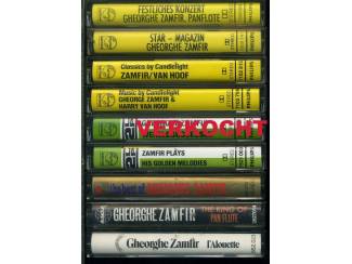 Cassettebandjes Gheorghe Zamfir 8 cassettes &euro;3 per stuk 8 voor &euro;&euro;16 ZGAN