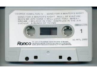 Cassettebandjes George Hamilton IV &ndash; Songs For A Winter's Night 16 nrs ZGAN