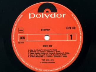 Grammofoon / Vinyl The Hollies Write On 10 nrs lp 1975 ZGAN