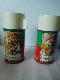 Oma's tijd 2 x Broekema's koffie en thee thermoskan - Aladdin Ind. Lim.