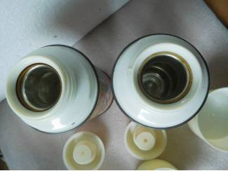 Oma's tijd 2 x Broekema's koffie en thee thermoskan - Aladdin Ind. Lim.