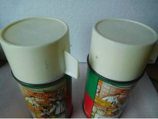 Oma's tijd 2 x Broekema's koffie en thee thermoskan - Aladdin Ind. Lim.