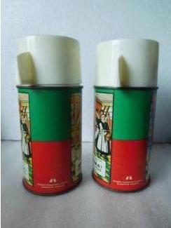 Oma's tijd 2 x Broekema's koffie en thee thermoskan - Aladdin Ind. Lim.