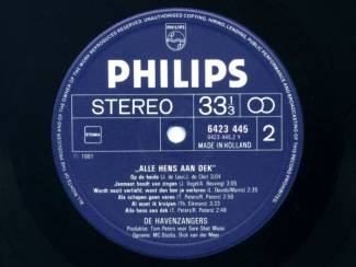 Grammofoon / Vinyl De Havenzangers Alle hens aan dek 12 nrs LP 1981 ZGAN