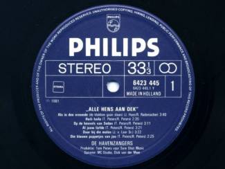 Grammofoon / Vinyl De Havenzangers Alle hens aan dek 12 nrs LP 1981 ZGAN